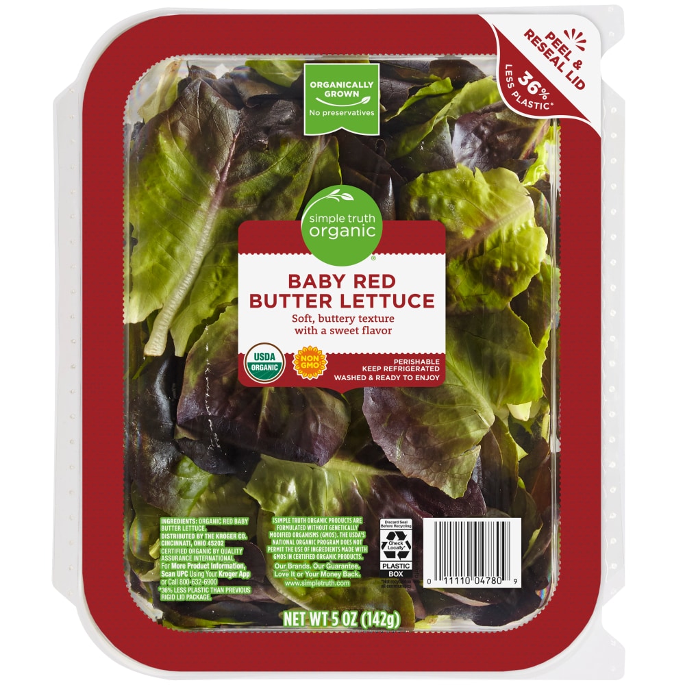 Simple Truth Organic® Baby Red Butter Lettuce