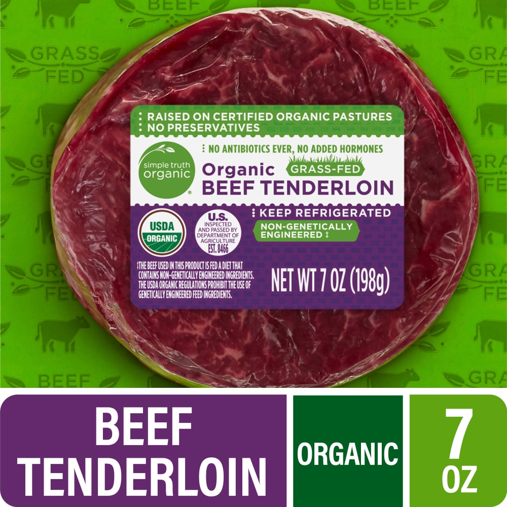 Simple Truth Organic® Beef Tenderloin Steak