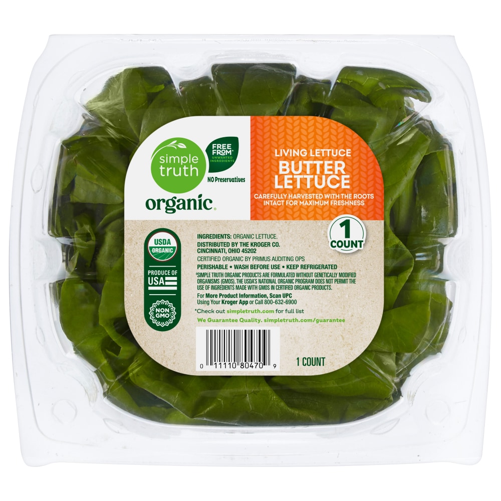 Simple Truth Organic® Living Butter Lettuce