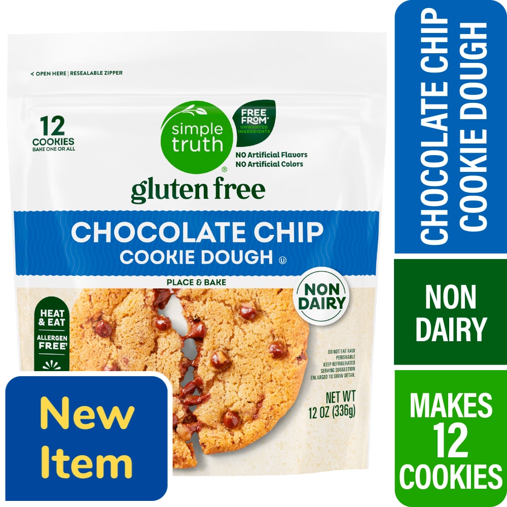 Simple Truth® Gluten Free Non Dairy Chocolate Chip Cookie Dough