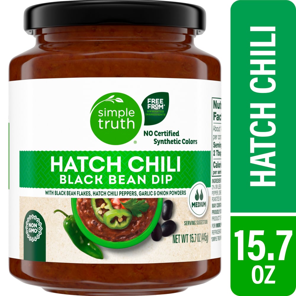 Simple Truth Hatch Chile Black Bean Dip