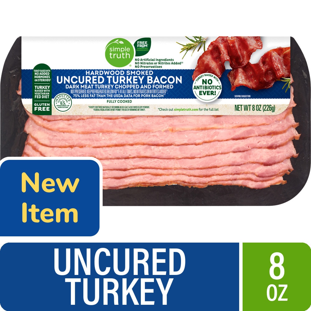 Simple Truth® Uncured Hardwood Smoked Turkey Bacon