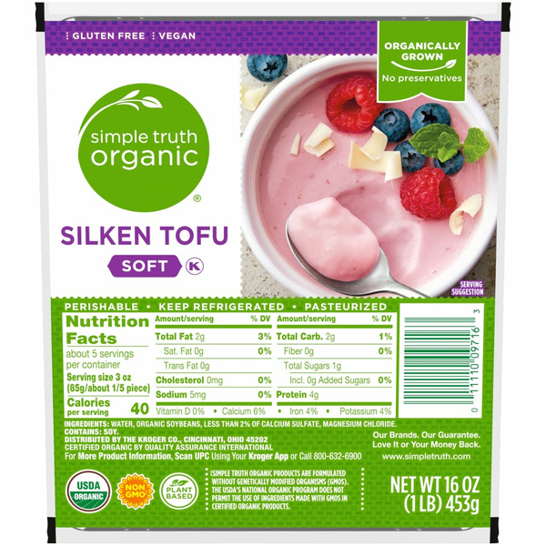 Simple Truth Organic Soft Silken Tofu