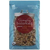 100% Whole Wheat Macaroni Product, Whole Wheat Farfalle