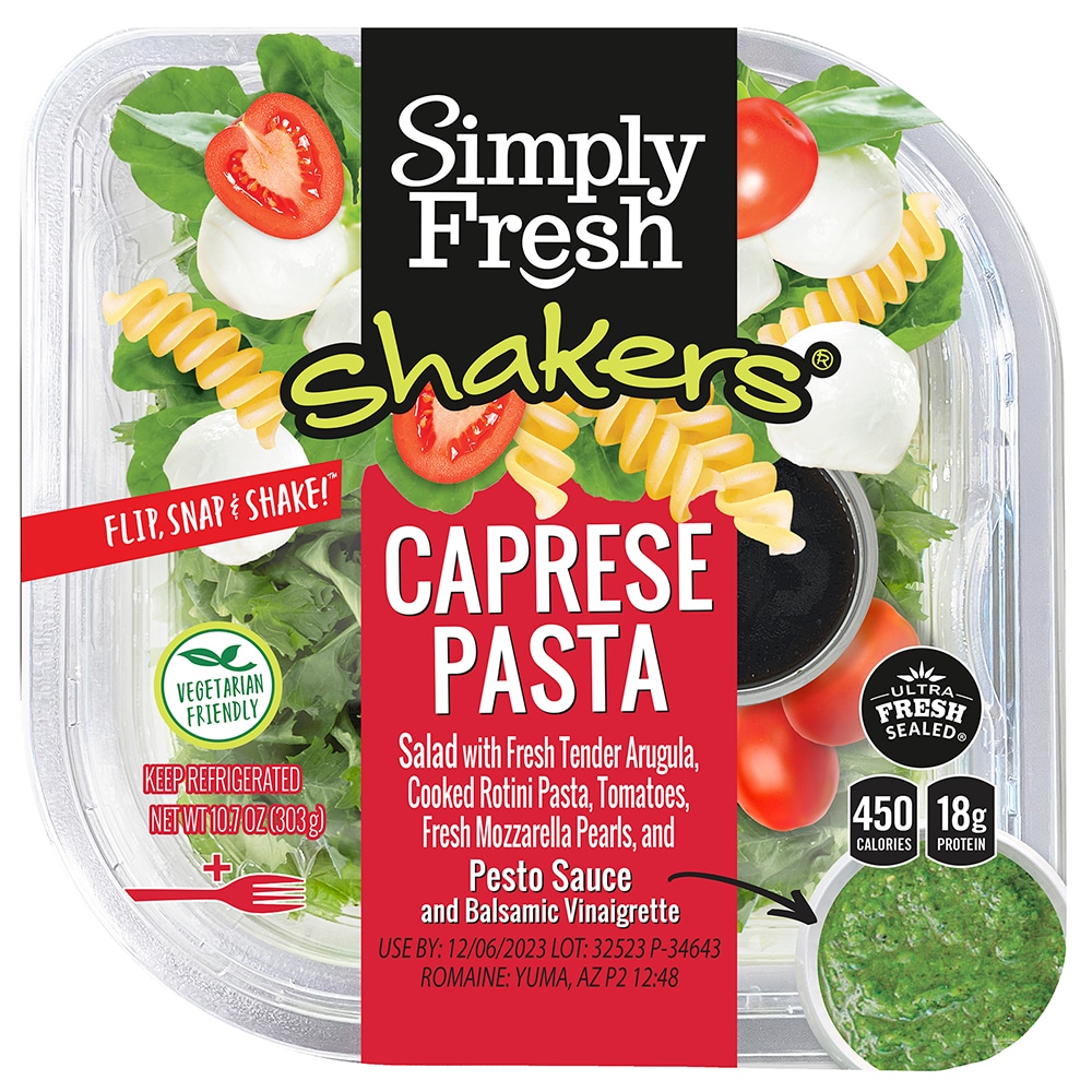 Simply Fresh Shakers® Caprese Pasta Salad