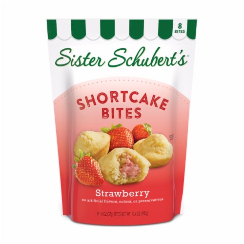 Sister Schubert's Strawberry Shortcake Bites