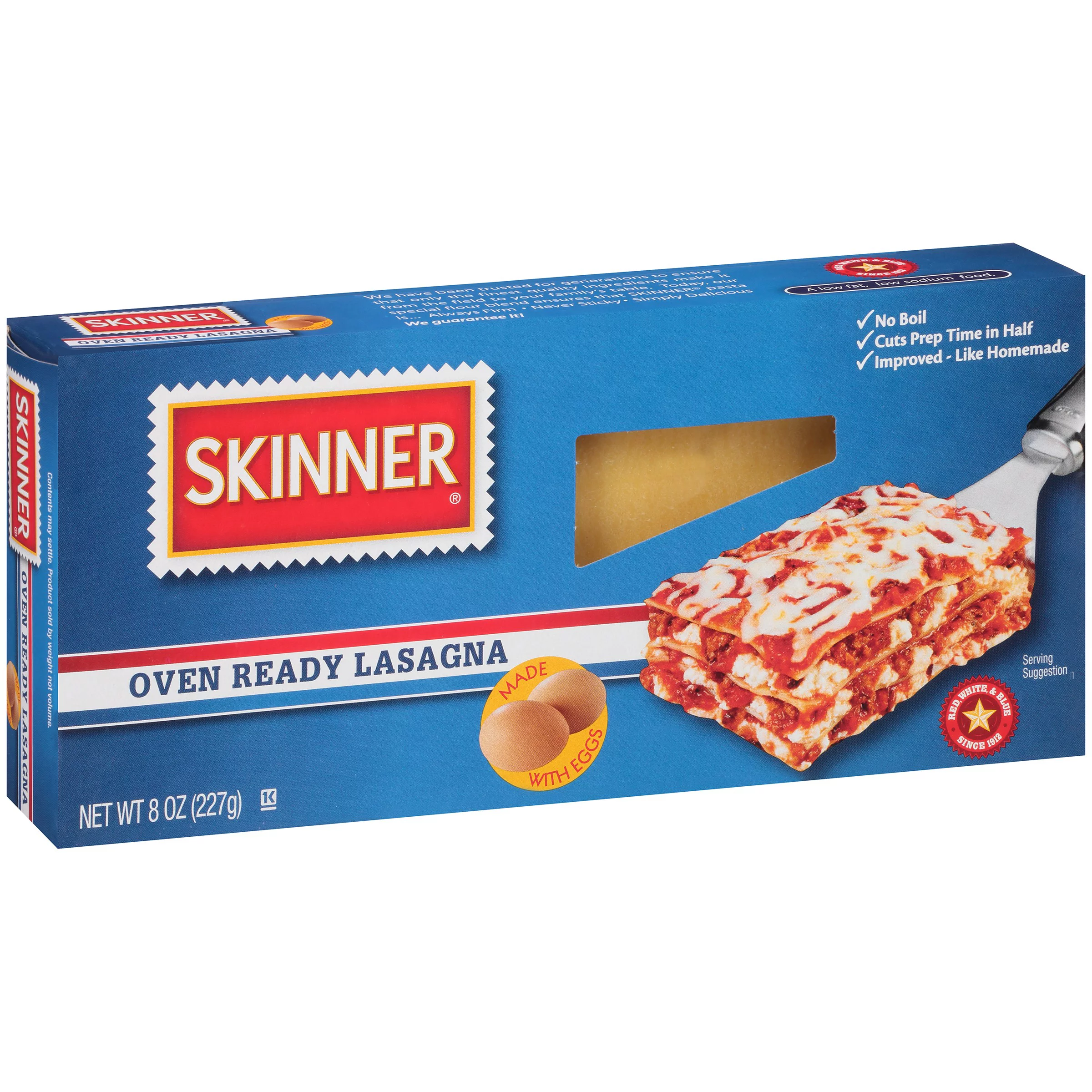 Skinner Oven Ready Lasagna
