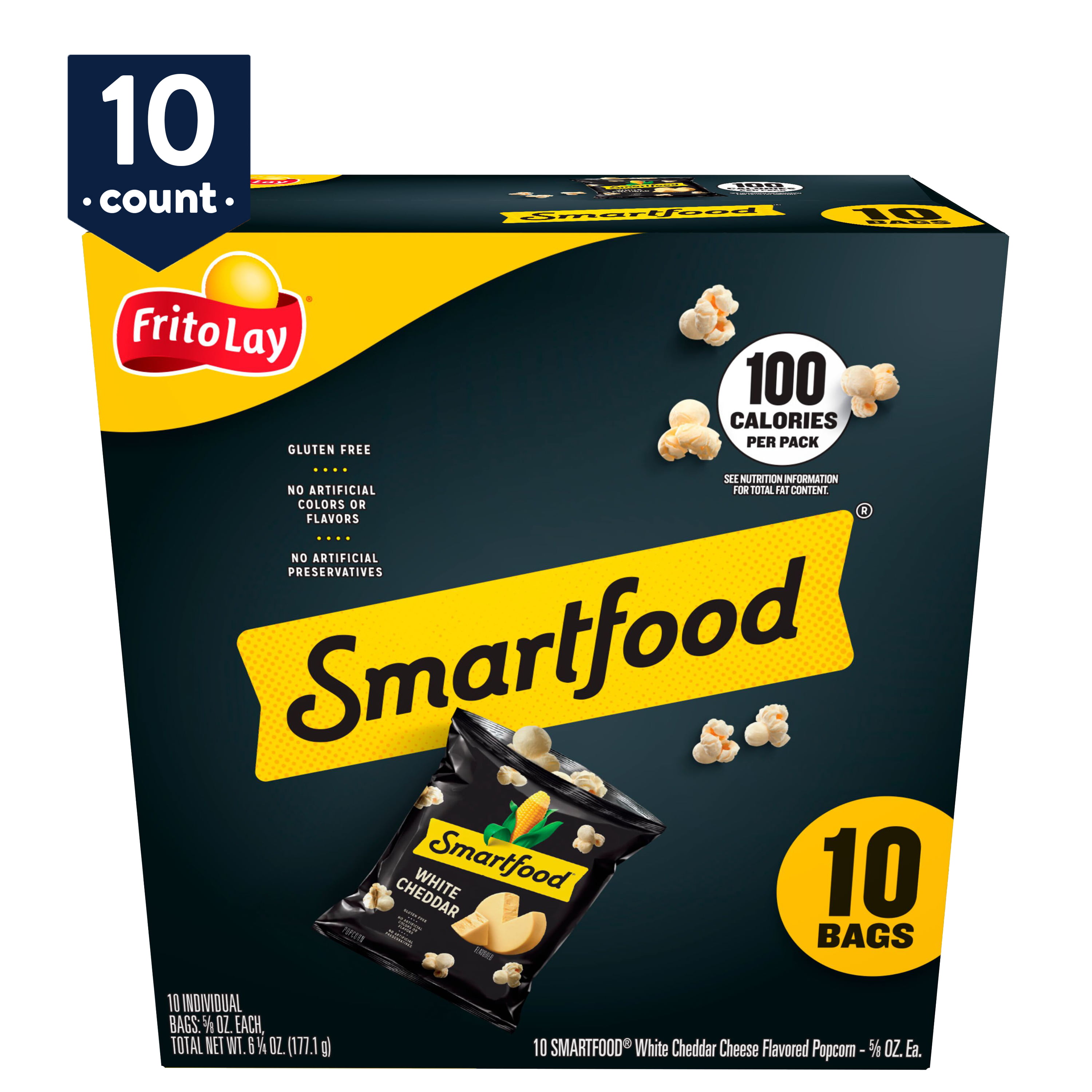 Smartfood Popcorn White Cheddar Cheese Flavored