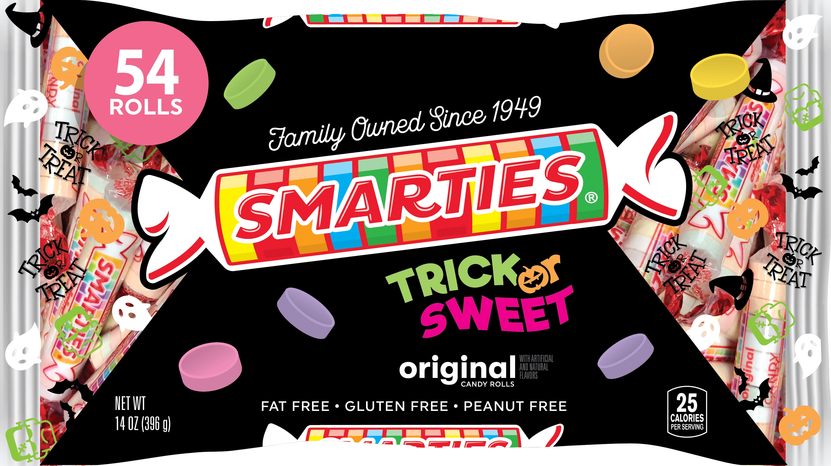Smarties Candy Rolls