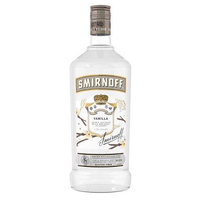 Smirnoff Vanilla 70 Proof (Vodka Infused With Natural Flavors) - 1.75 L Bottle