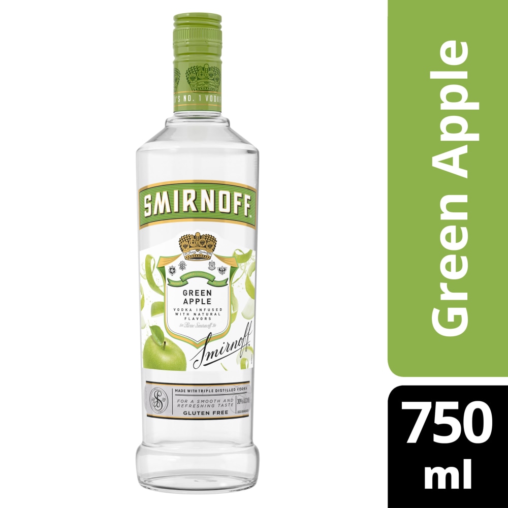 Smirnoff Vodka Green Apple