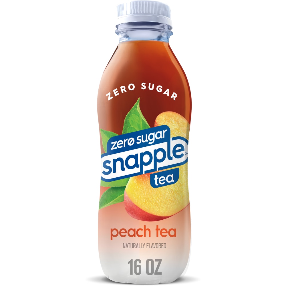 Snapple Tea, Zero Sugar, Peach