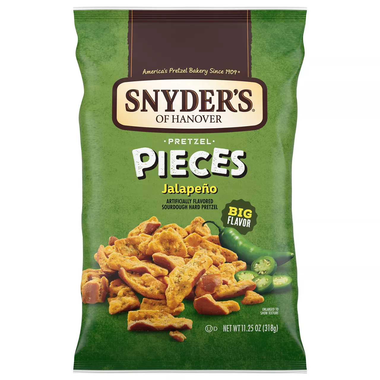 Snyder's of Hanover Pretzel Pieces, Jalapeno