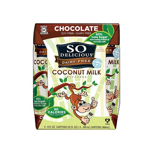 So Delicious Dairy-Free Soy-Free Gluten-Free Chocolate Coconut Milk