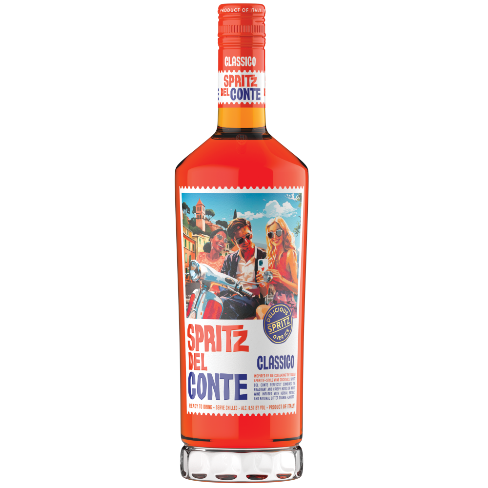 Spritz Del Conte Classico Italian Apertif-Style Spritz Ready to Serve Cocktail
