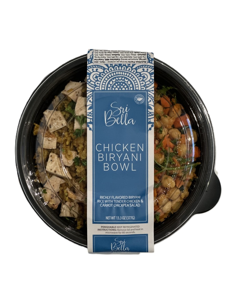 Sri Bella Foods Chicken Biryani Bowl