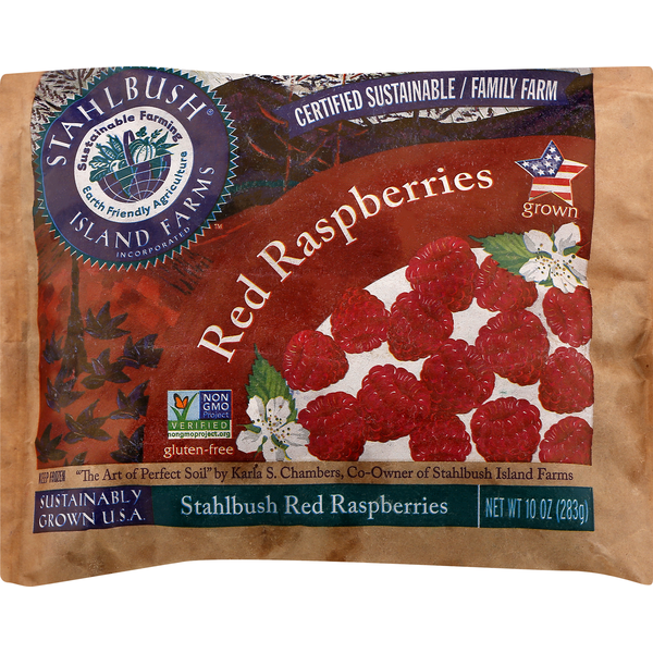 Stahlbush Island Farms, Red Raspberries