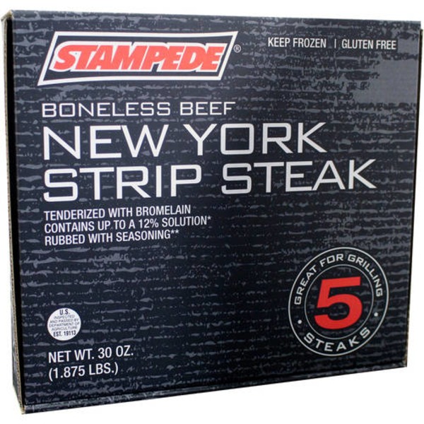 Stampede Boneless Beef New York Strip Steak