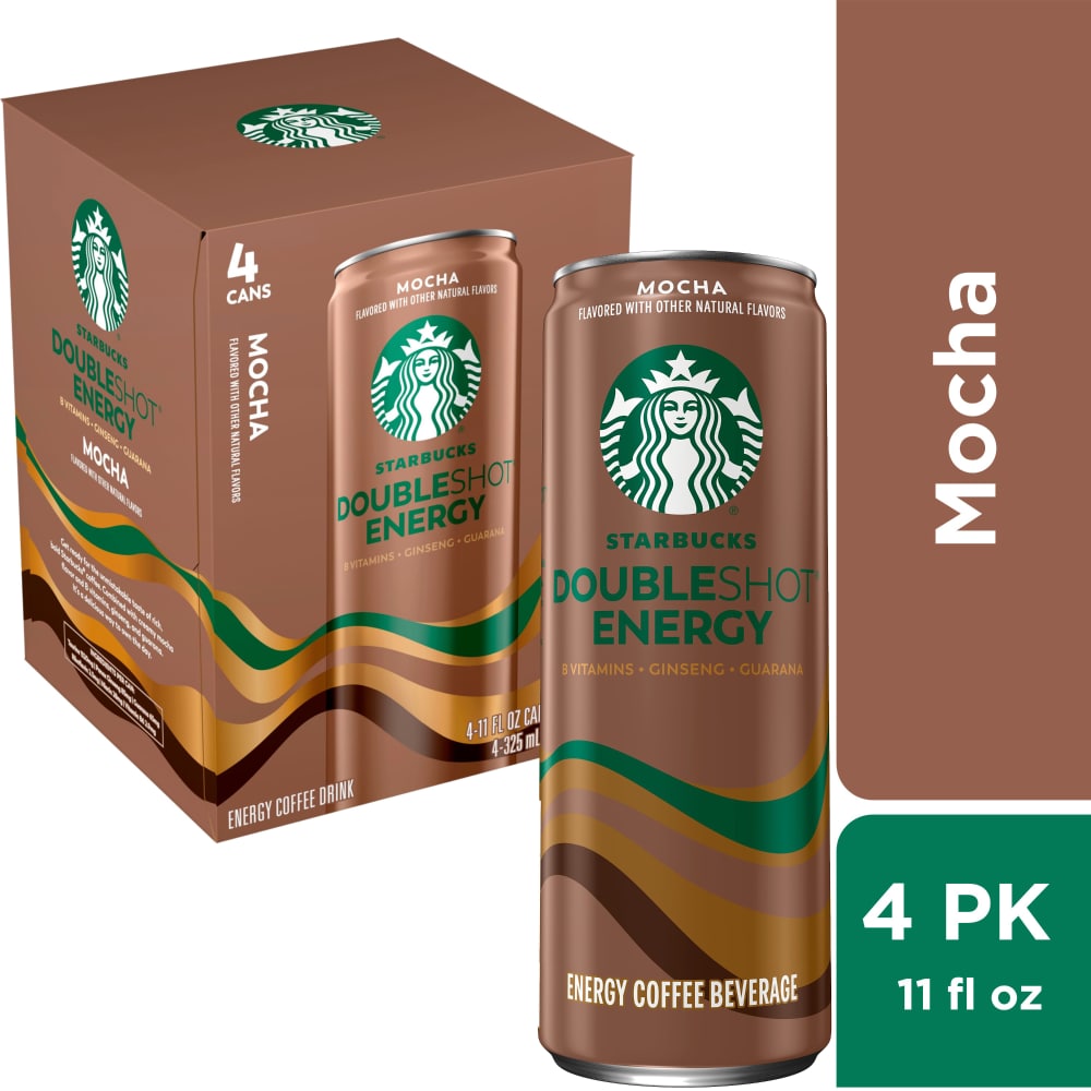 Starbucks Doubleshot Energy Mocha - 4pk