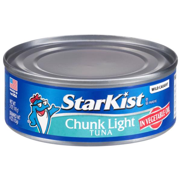 StarKist Tuna in Vegetable Oil, Chunk Light