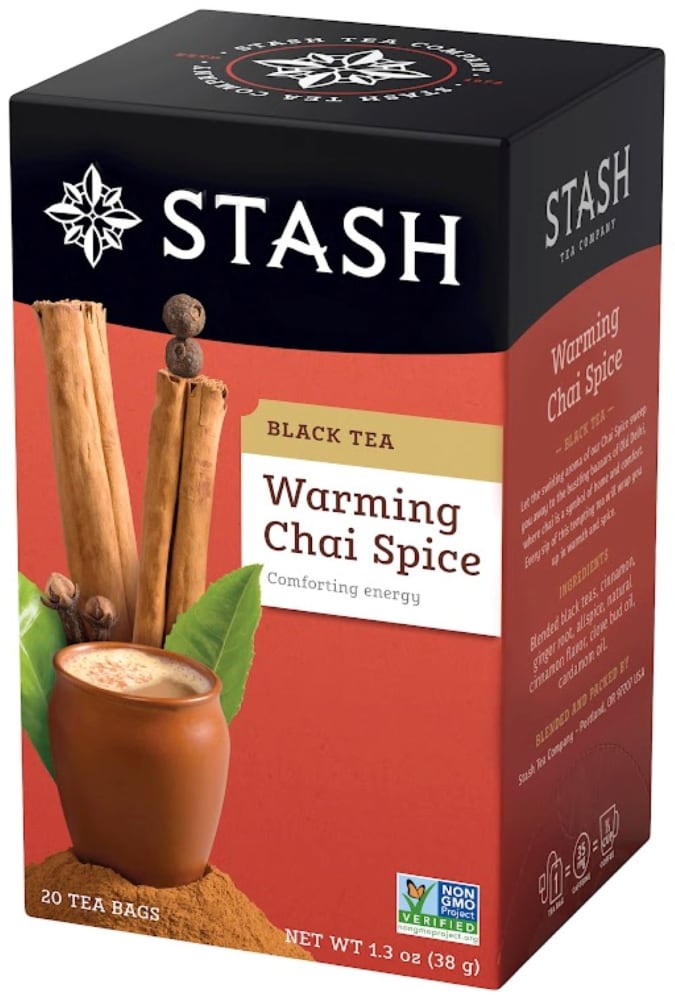 Stash Tea Warming Chai Spice Black Tea Bags, 20 Ct