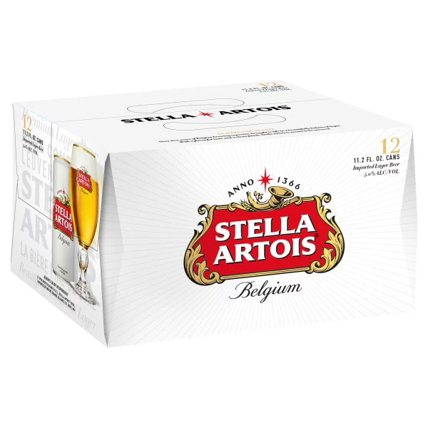 Stella Artois Belgian Ale Beer - 12pk