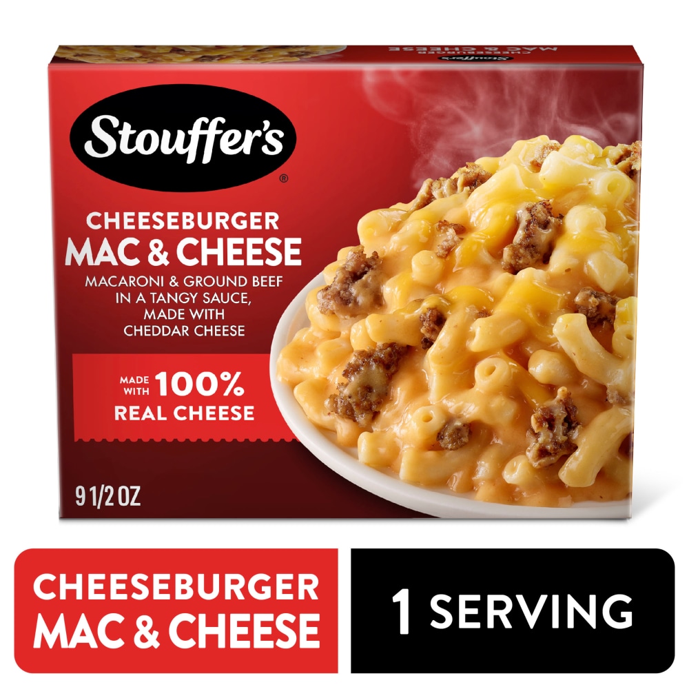 Stouffer's Cheeseburger Mac & Cheese Single Serve Single Frozen Meals