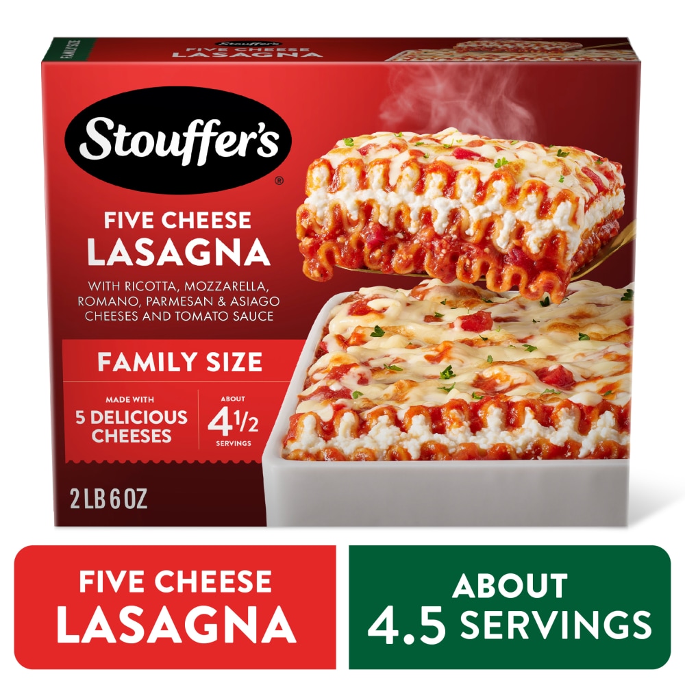 Stouffer's Family Size Cheese Lovers Lasagna Frozen Meal
