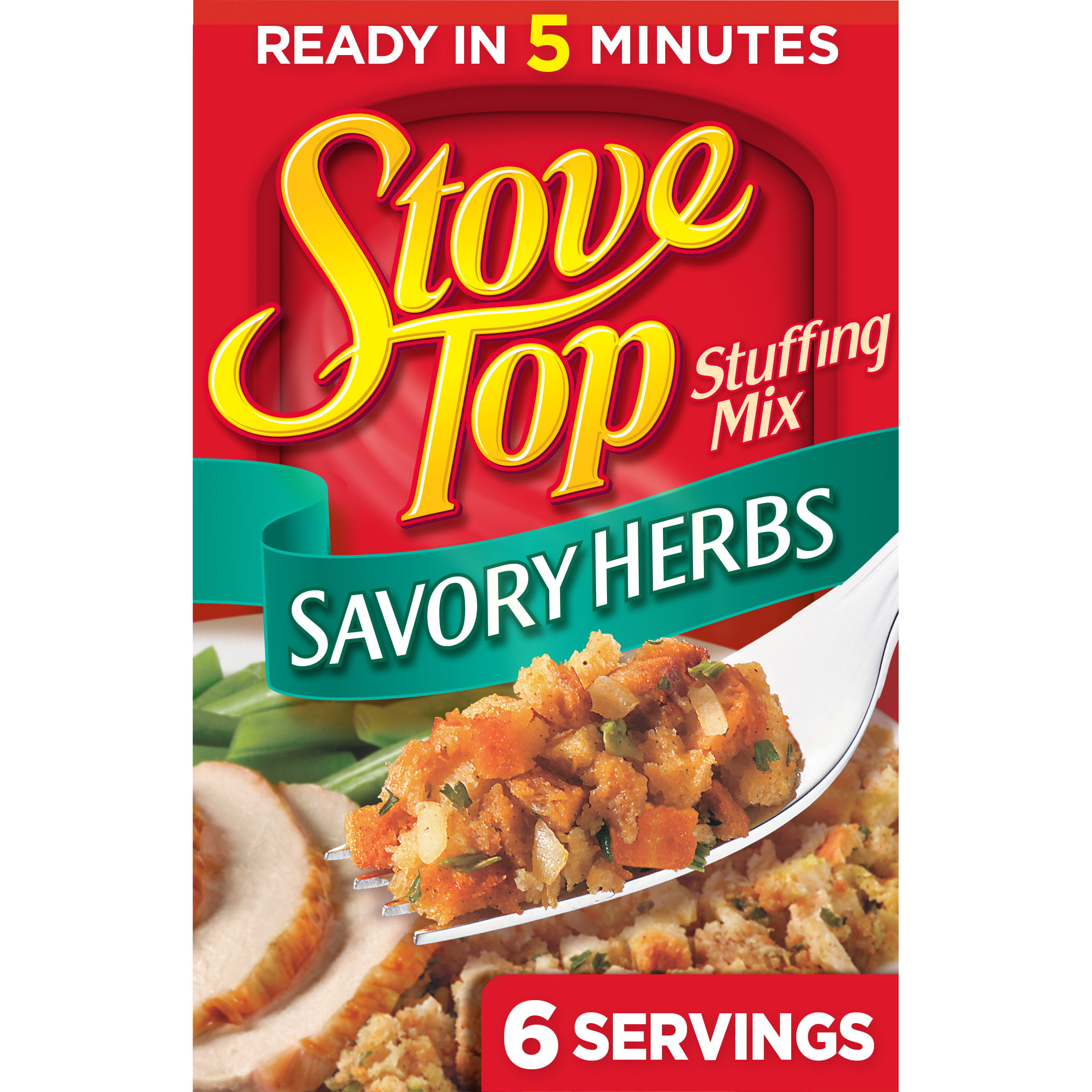 Kraft Stove Top Stuffing Mix Savory Herbs