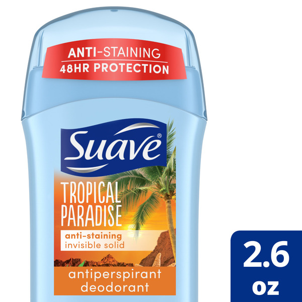 Suave Tropical Paradise Invisible Solid Anti-Perspirant Deodorant