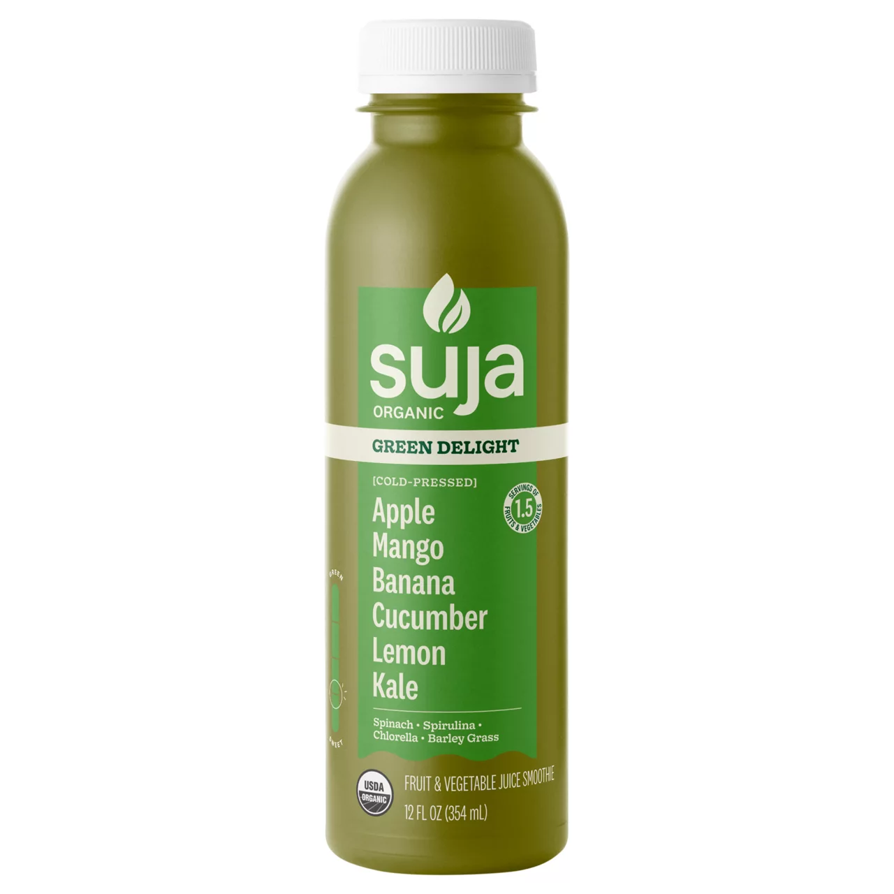 Suja Green Delight, Organic & Cold-Pressed Fruit and Vegetable Juice Smoothie