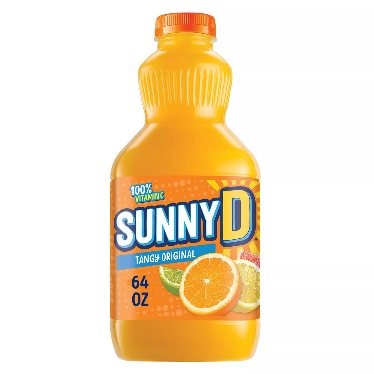 SunnyD Tangy Original Orange Juice Drink, Half Gallon Bottle