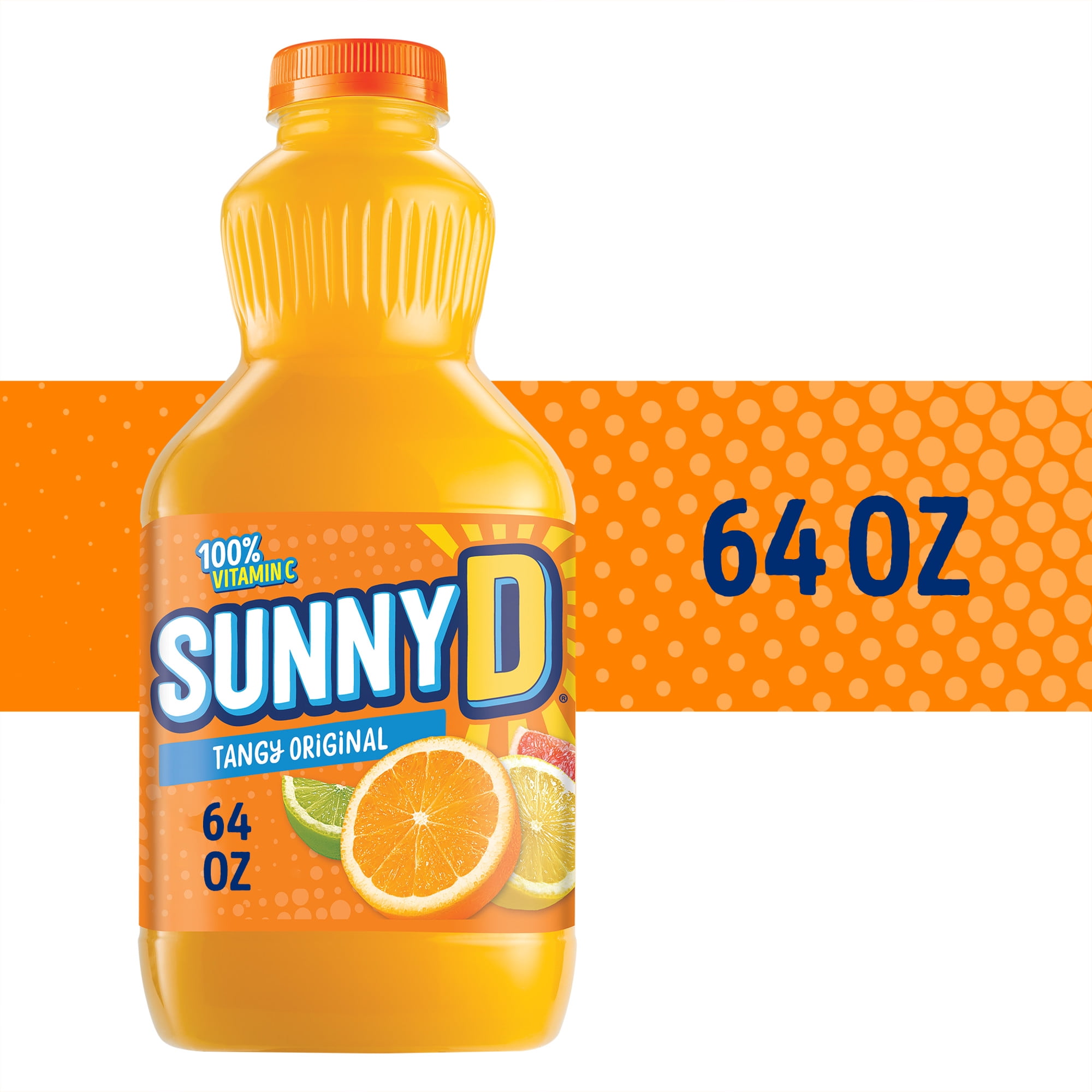Sunny D Tangy Original Shelf Stable Orange Juice Drink