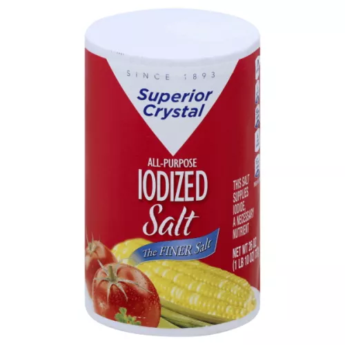 Superior Crystal Iodized Salt