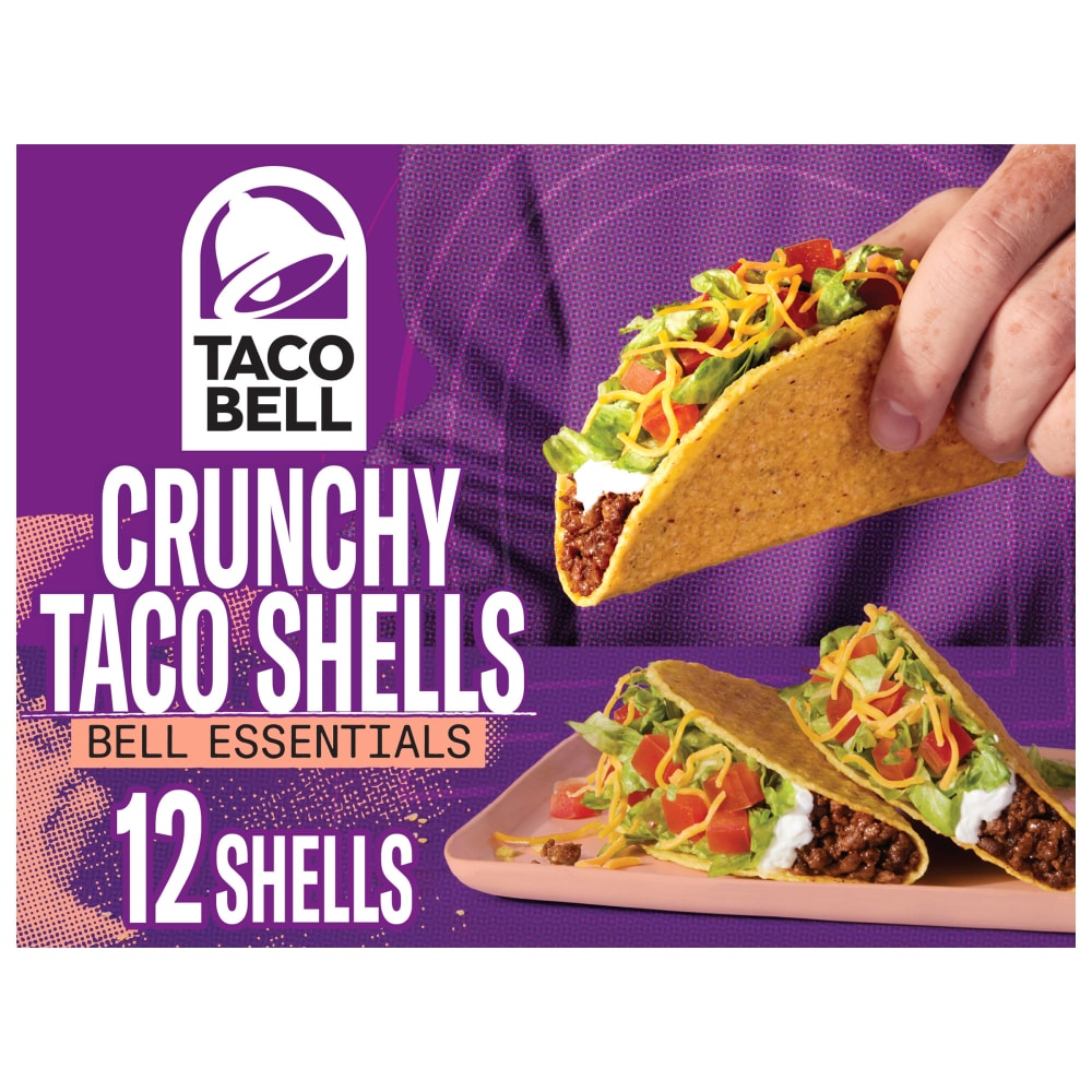 Taco Bell Crunchy Taco Shells - 12 CT
