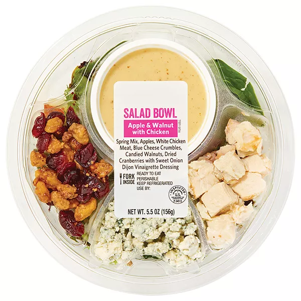 Taylor Farms Apple & Walnut Salad Bowl with Chicken