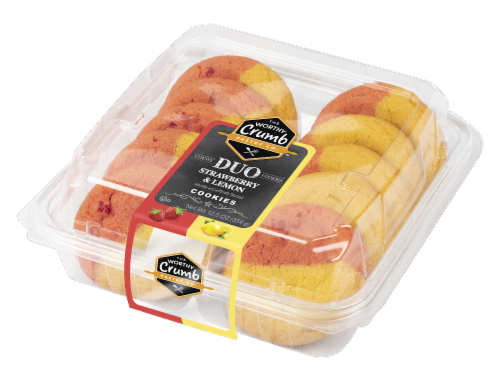 The Worthy Crumb Strawberry & Lemon Duo Cookies