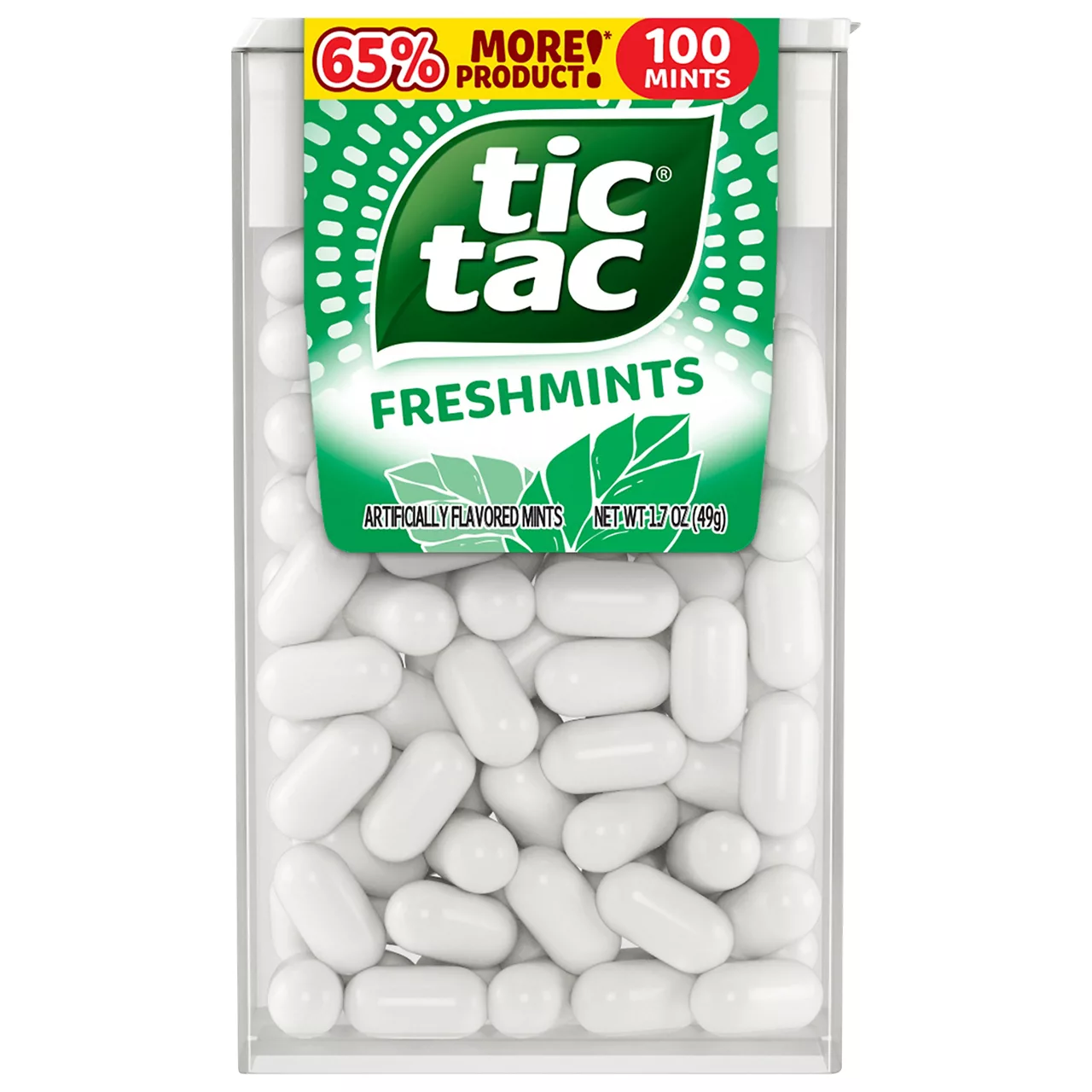 Tic Tac Fresh Breath Mints, Freshmint, Bulk Hard Candy Mints