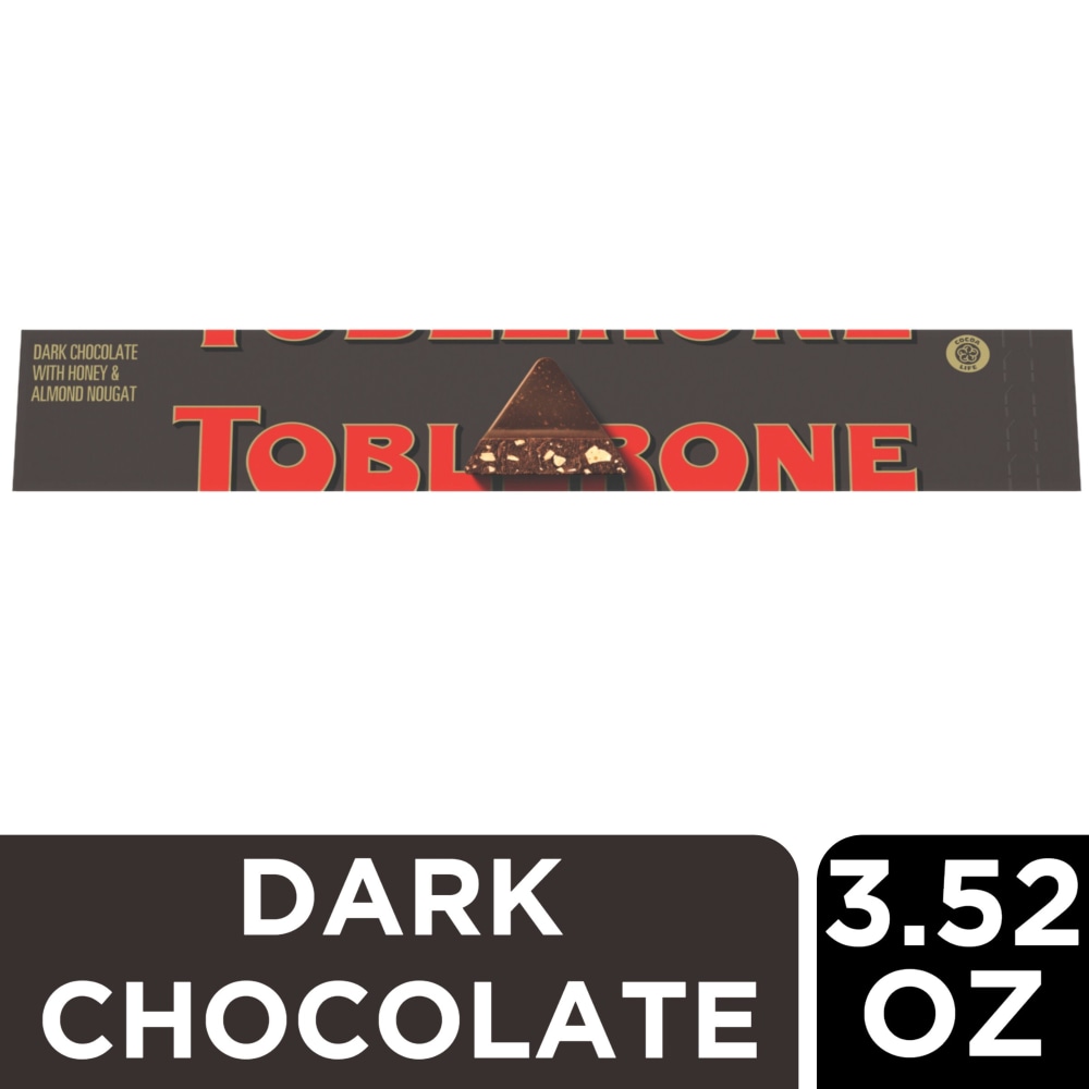 Toblerone Of Switzerland Swiss Dark Chocolate With Honey And Almond Nougat
