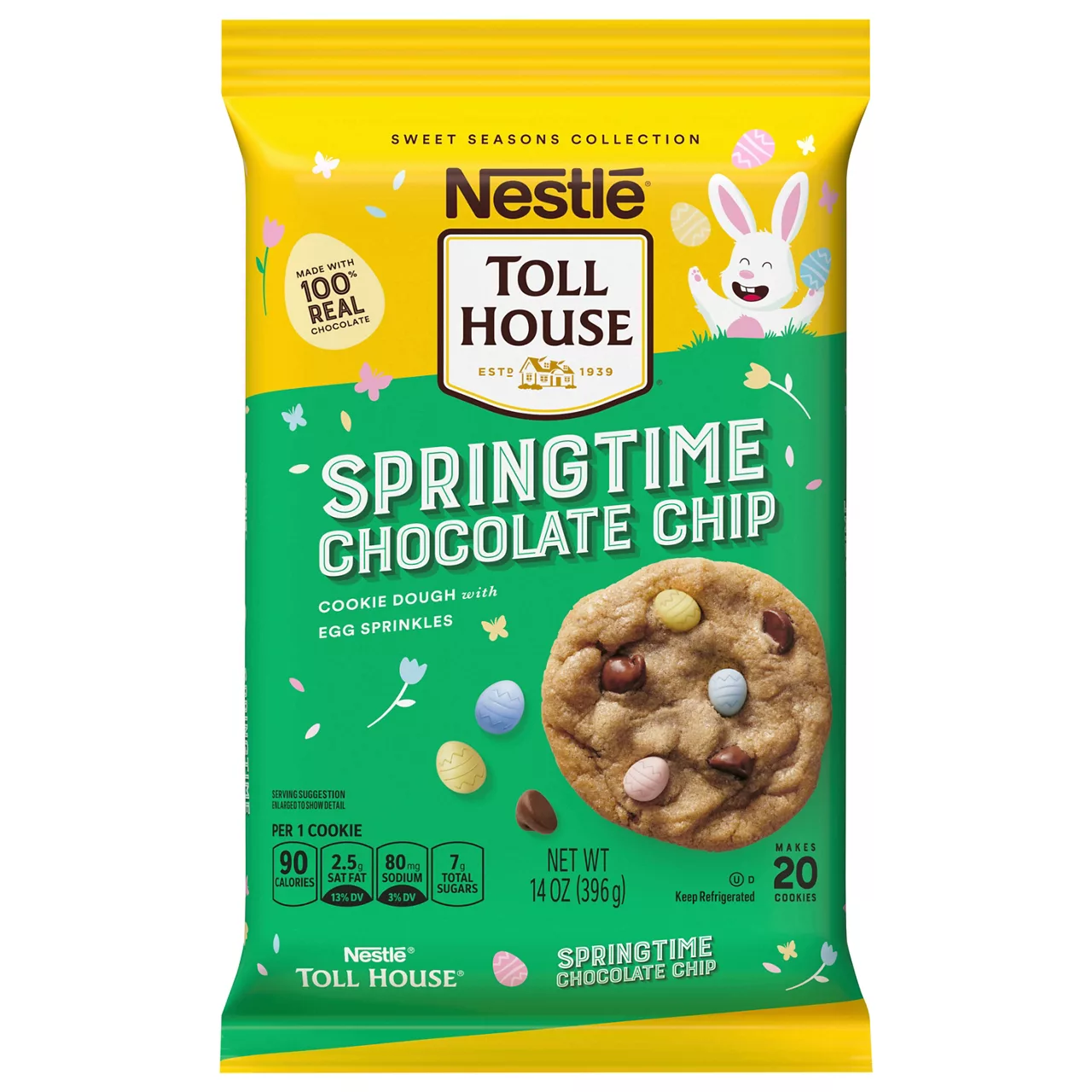 Nestle® Toll House® Springtime Chocolate Chip Cookie Dough