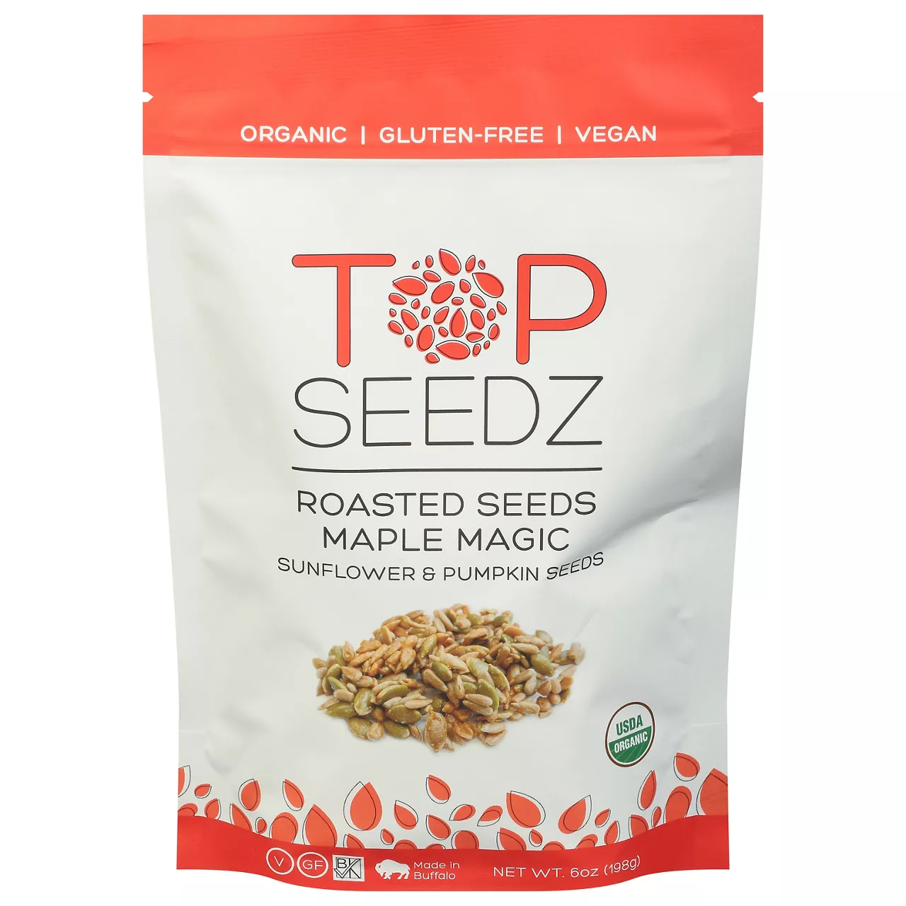 Top Seedz Roasted Seeds, Maple Magic