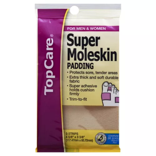 TopCare Moleskin Padding, Super, for Men & Women