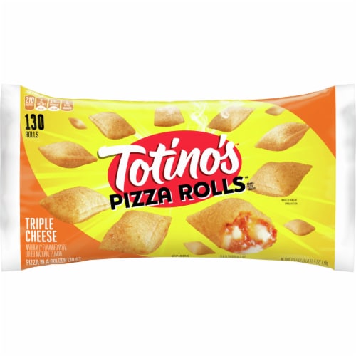 Totino's Pizza Rolls Triple Cheese Flavored Frozen Snacks