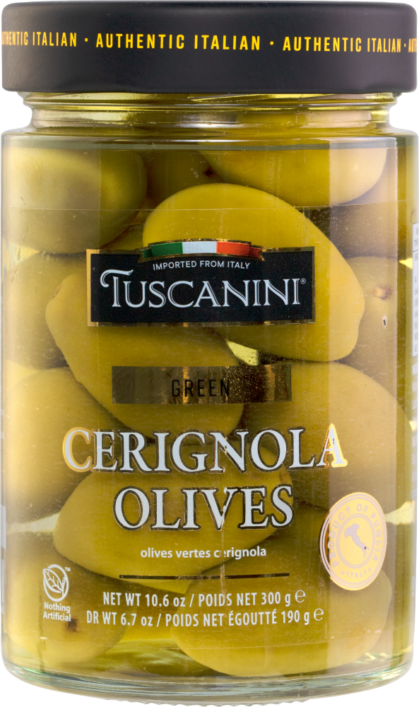 Tuscanini® Green Cerignola Olives
