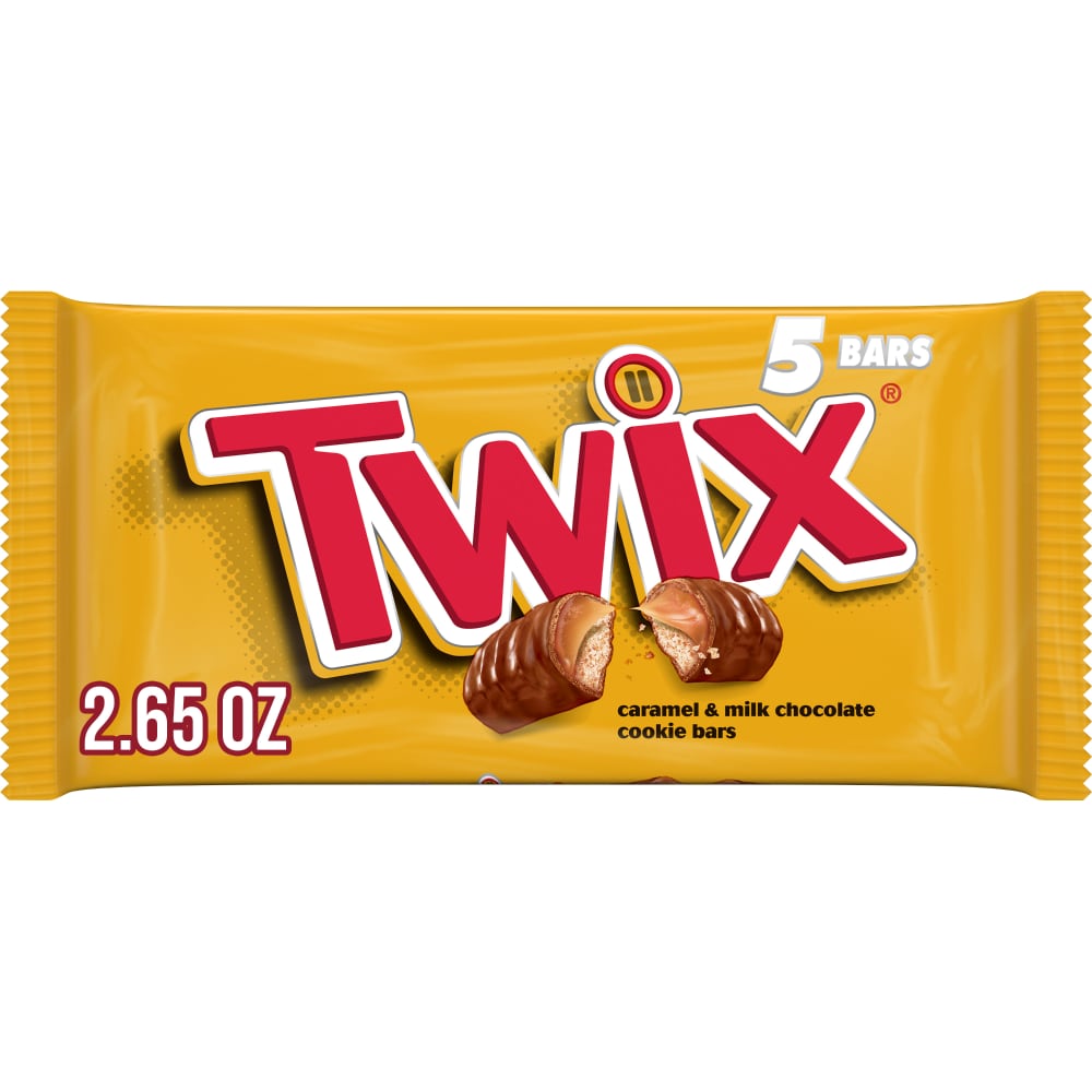 TWIX Fun Size Caramel Chocolate Cookie Candy Bar Bulk Pack