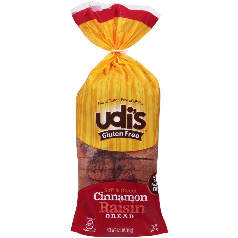 Udi's Gluten Free Cinnamon Raisin Bread