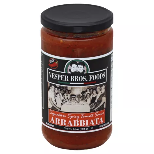 Vesper Bros. Foods Tomato Sauce, Signature Spicy, Arrabbiata