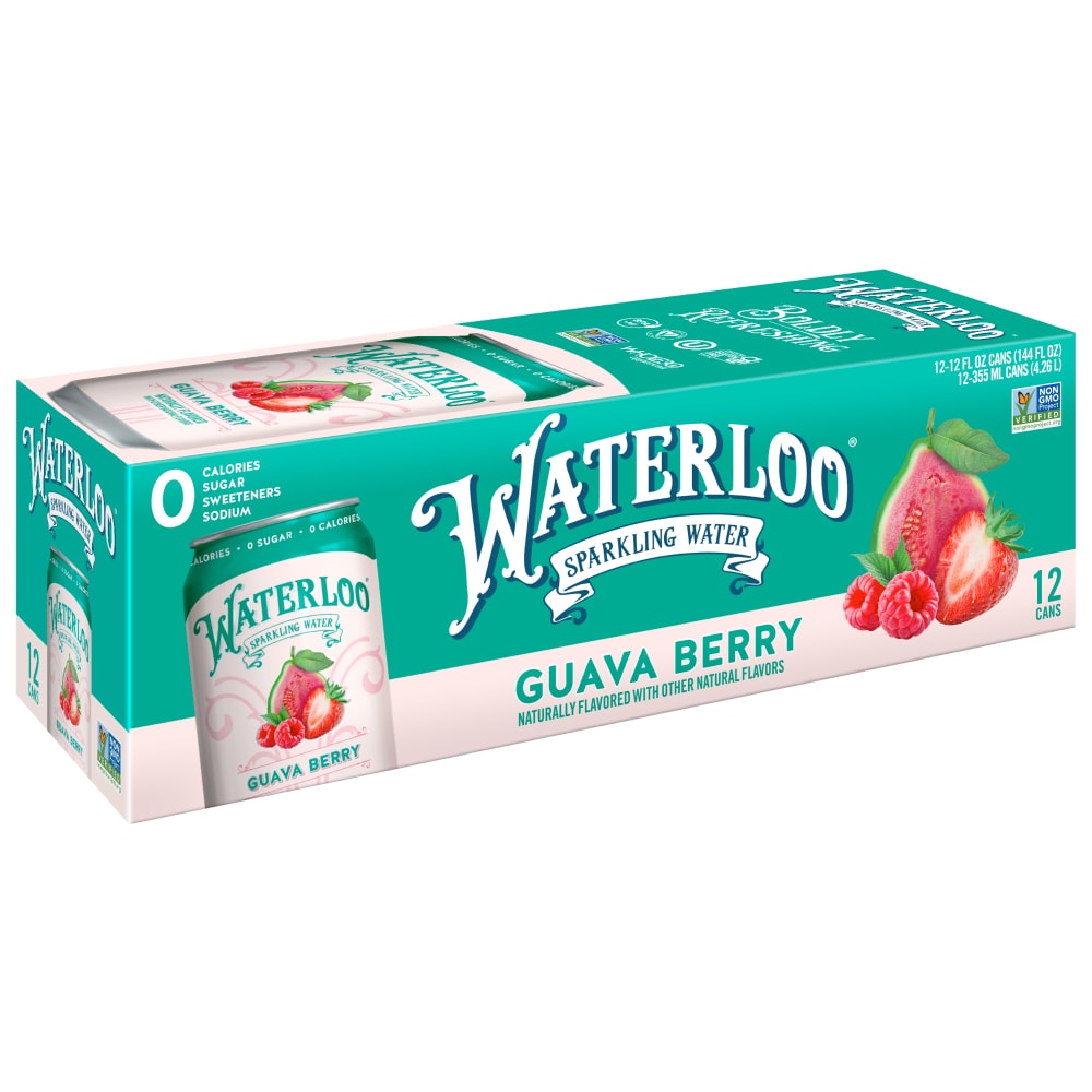 Waterloo® Guava Berry Sparkling Water
