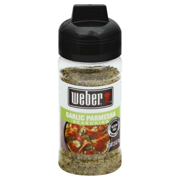 Weber Garlic Parmesan Seasoning, 2.6 Ounce Shaker