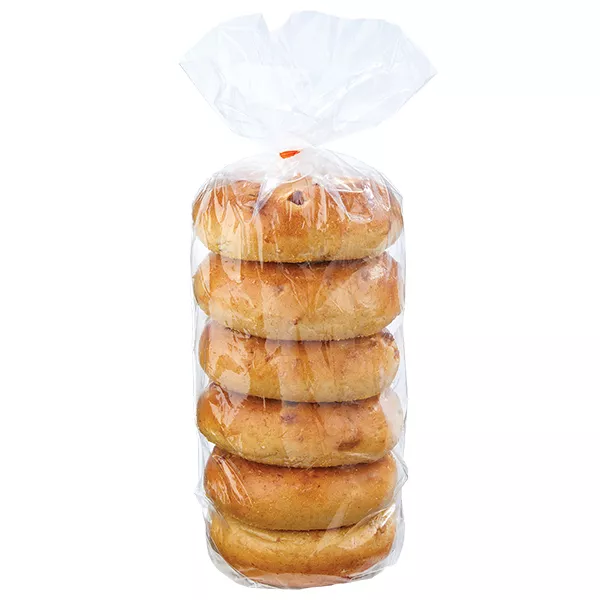 Wegmans 6 Pack Honey Apple Oat Bagels